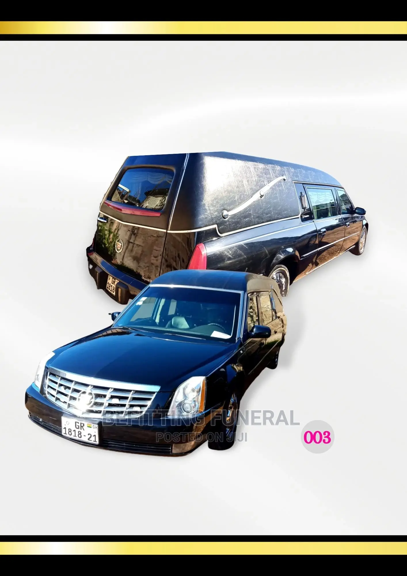 Luxurious Hearse For Rent