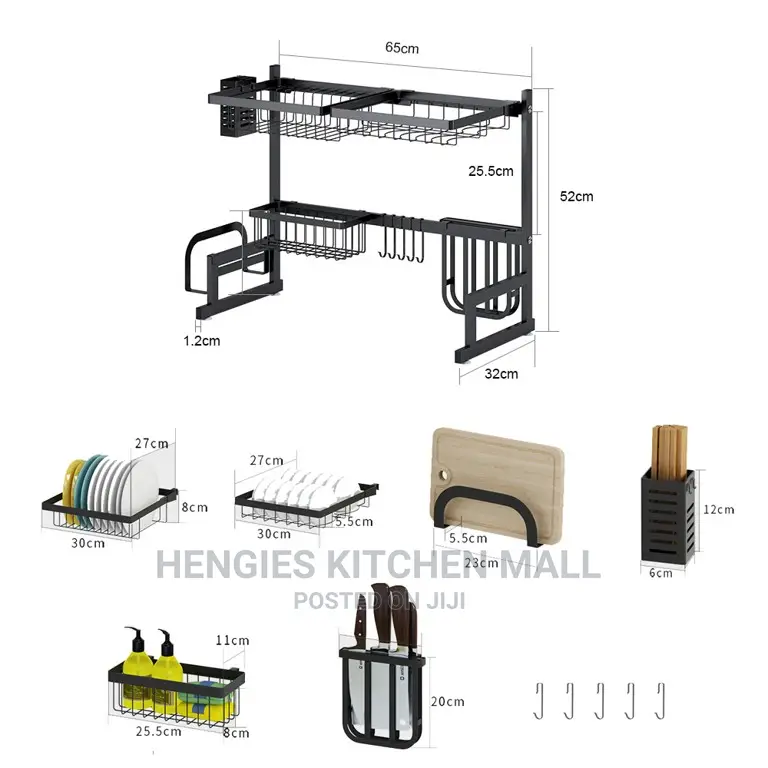 Over the Sink Dish Rack DOUBLE