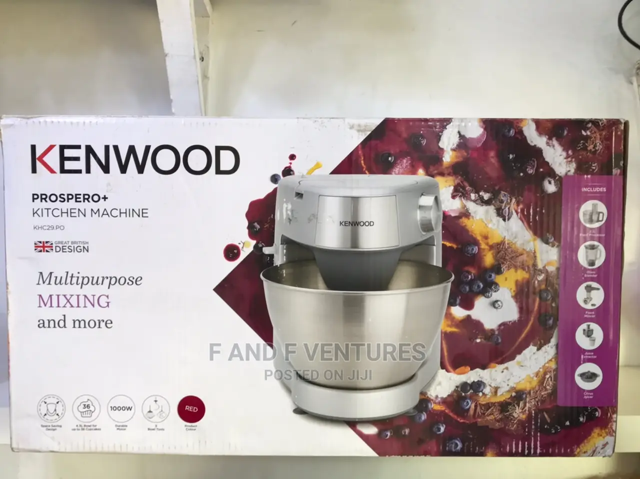 Kenwood 5 in 1 Cake Mixing Machine- Germany