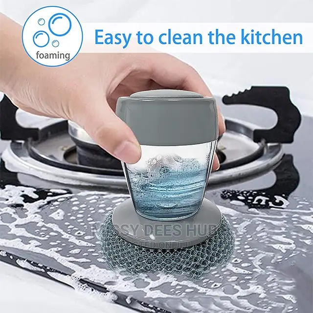 Soap Dispensing Brush