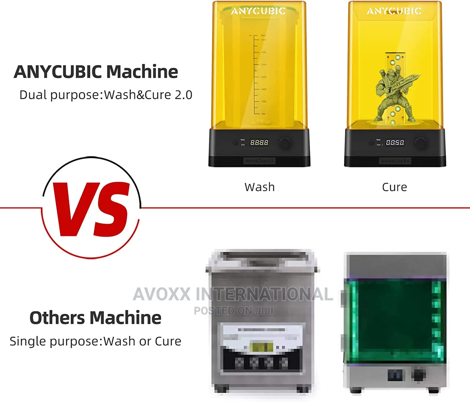 Anycubic Wash and Cure Plus, Large 2 in 1 Wash Cure Machine