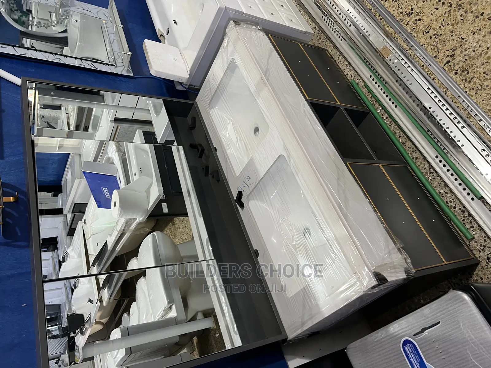 Double Under Mount Cabinet With Led Mirror