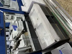 Double Under Mount Cabinet With Led Mirror