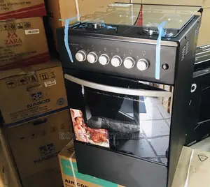 Volcano 50x50 Classic -Black Gas Cooker Stove With Oven