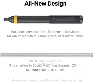 Insta360 Extended Edition Selfie Stick