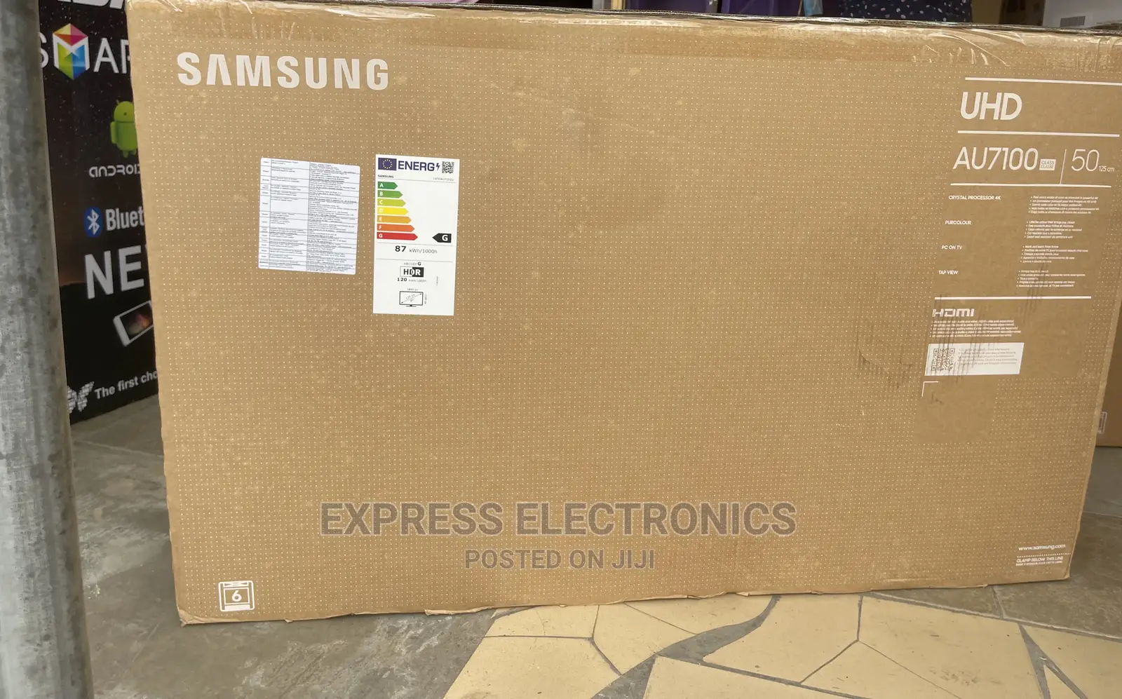 Quality Display Sleek Design Samsung UHD Series7 50”+Dstv