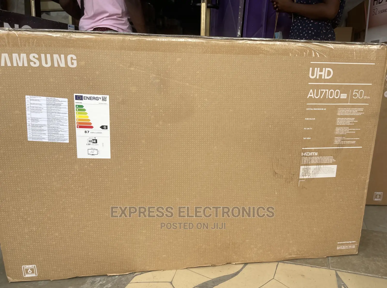 Quality Display Sleek Design Samsung UHD Series7 50”+Dstv