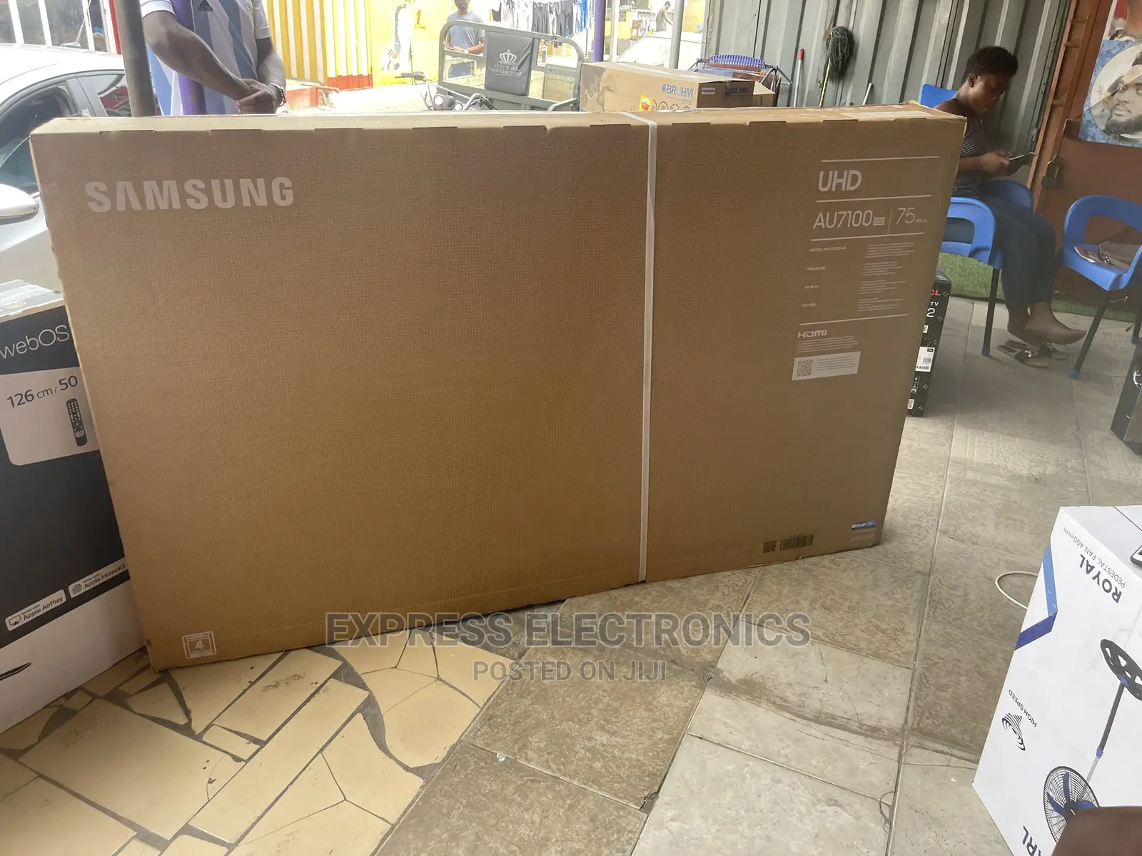 Quality Display Sleek Design Samsung UHD Series7 75”+Dstv