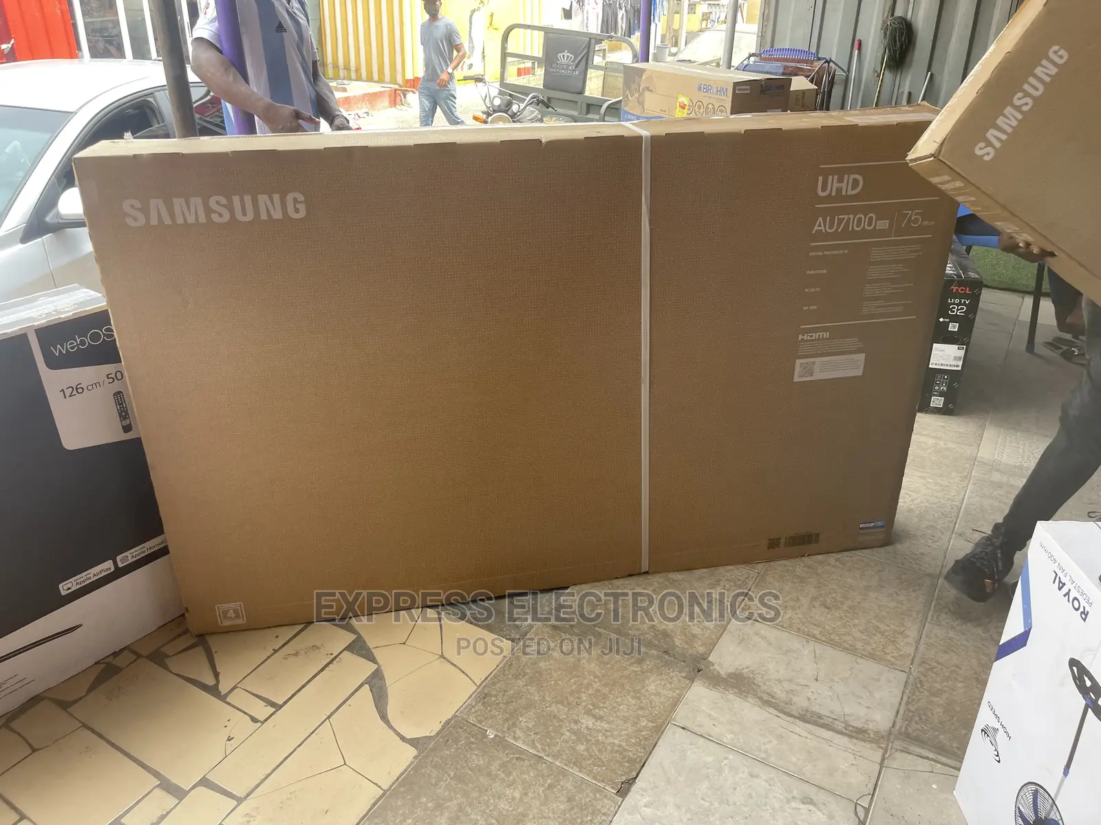 Quality Display Sleek Design Samsung UHD Series7 75”+Dstv