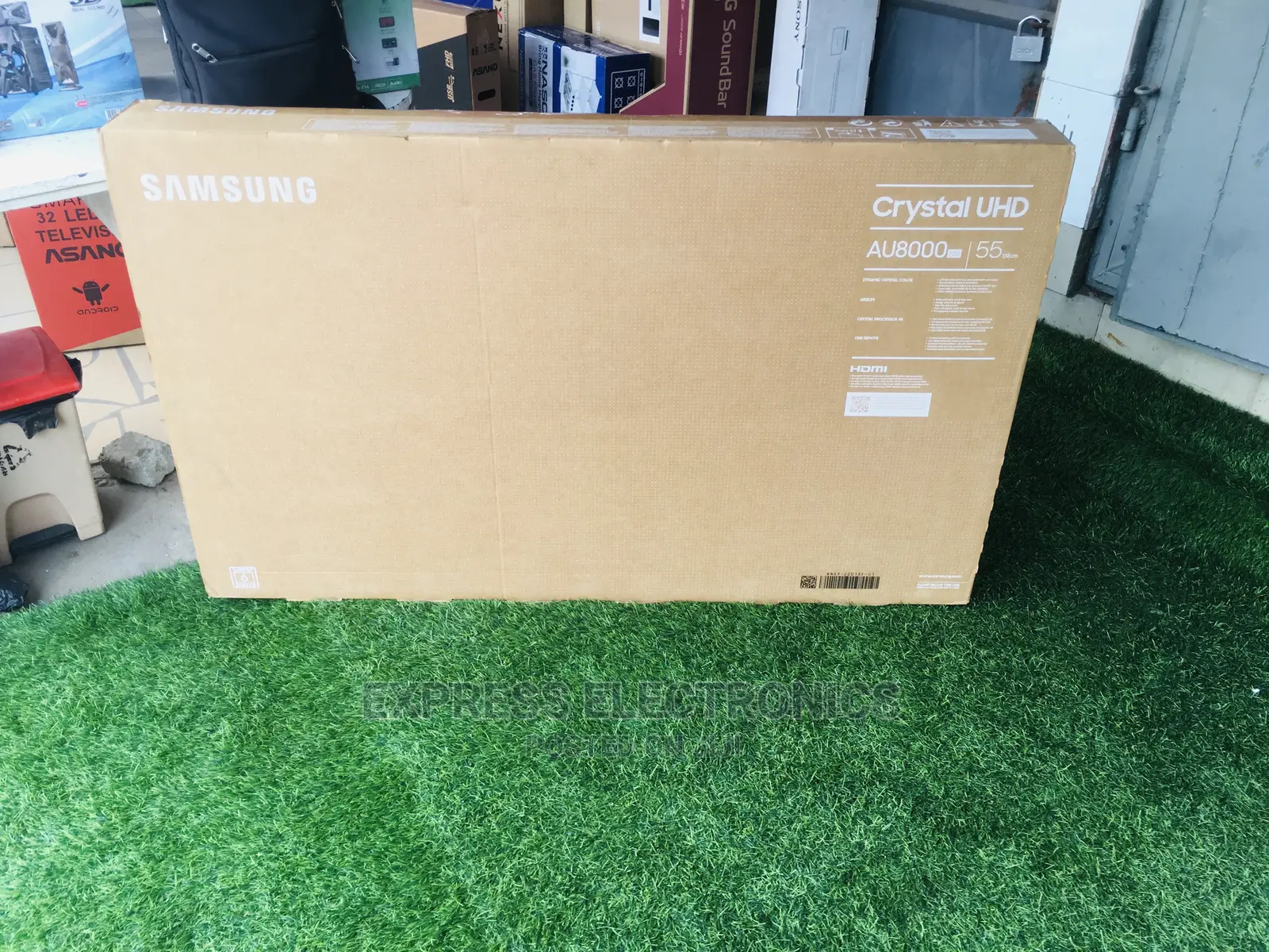 Series8 Samsung 55”UHD Smart (+Dstv) Au9000 Tv