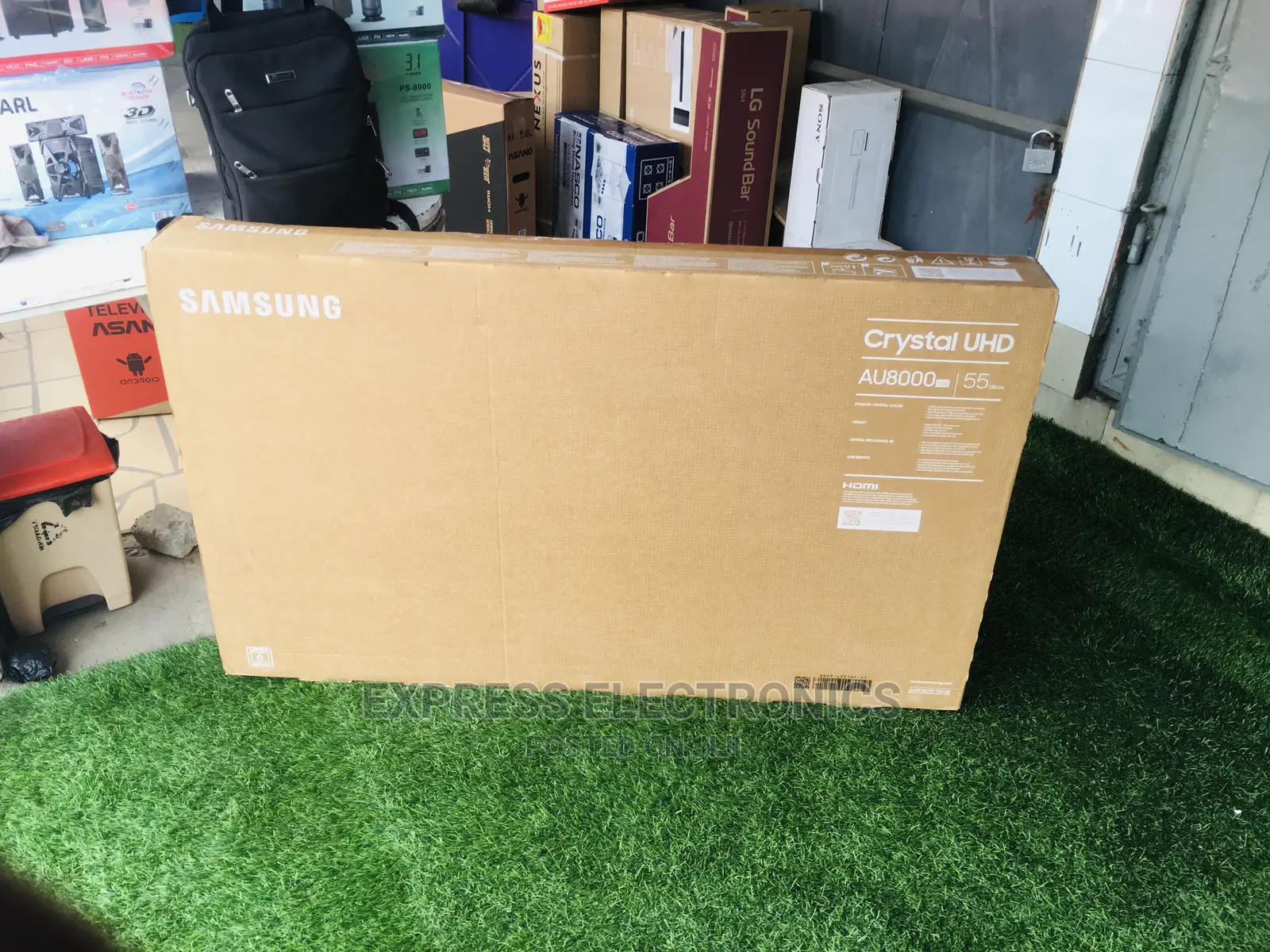 Series8 Samsung 55”UHD Smart (+Dstv) Au9000 Tv