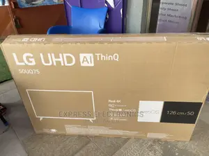 5”0UQ75003 UHD Smart LG Sleek Design Quality Display+Dstv