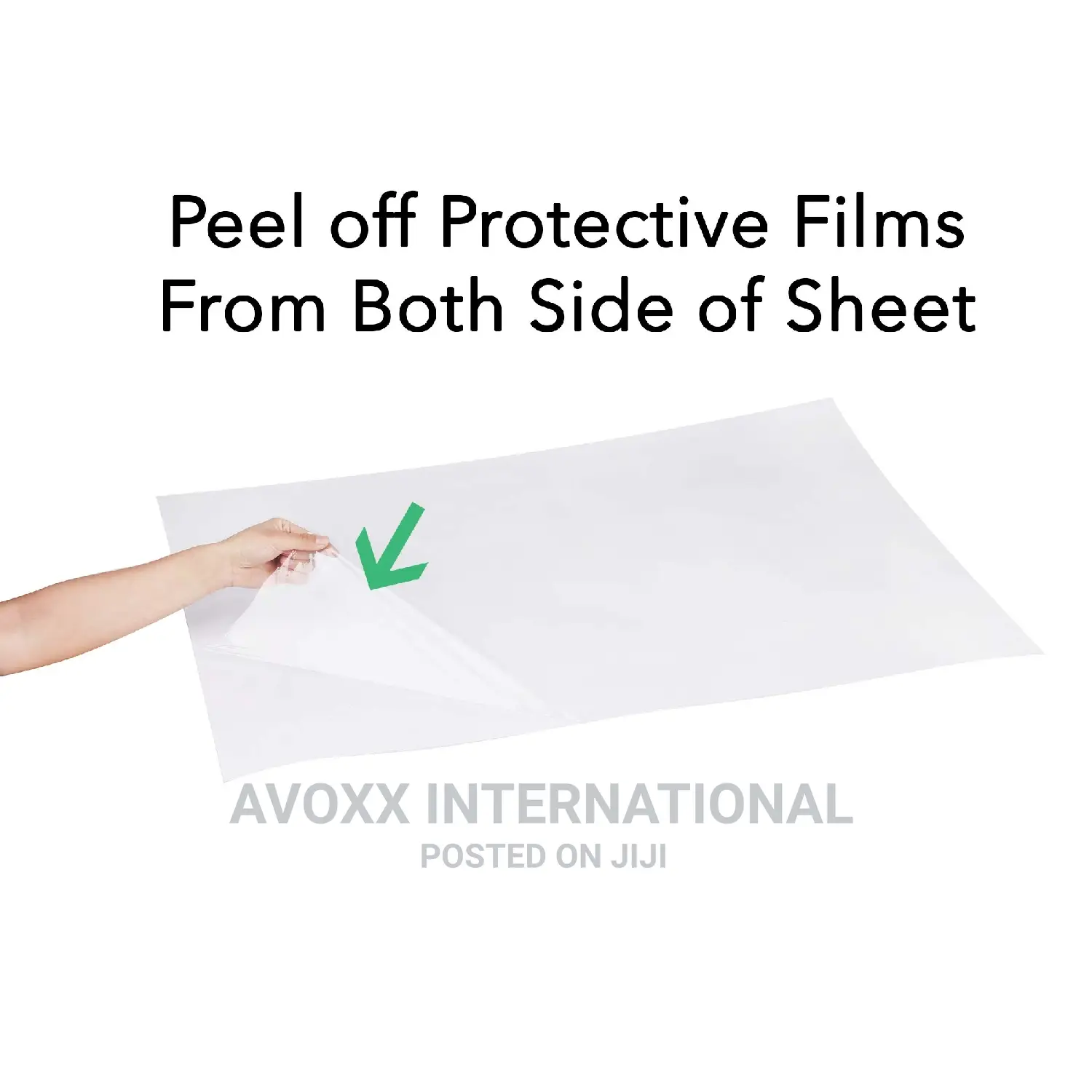 Packs of 24x36x0.03’’ PET/Plexiglass Panels Unbreakable