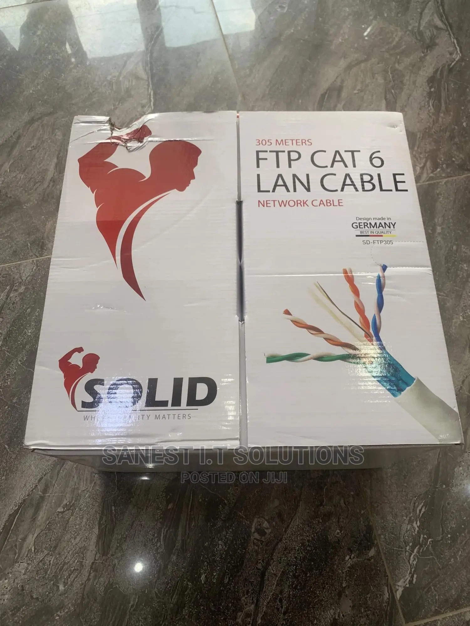Solid FTP Cat6 Cable