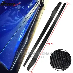 Carbon Fiber Side Skirt F30 C300 Accord Camry Audi Civic