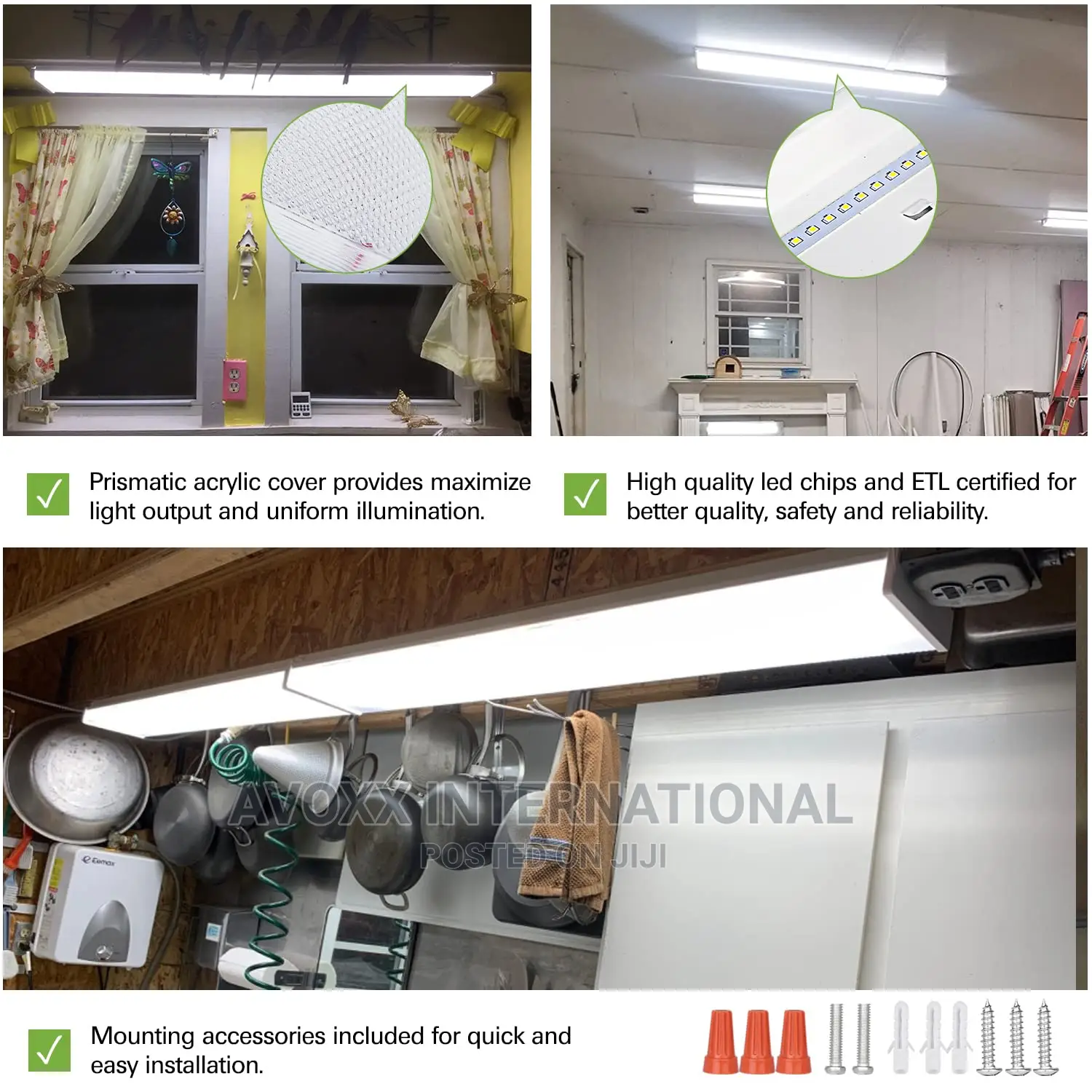 Hykolity 4FT LED Wraparound Light,