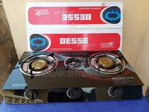 Besse 3 in 1 Glass Gas Cooker