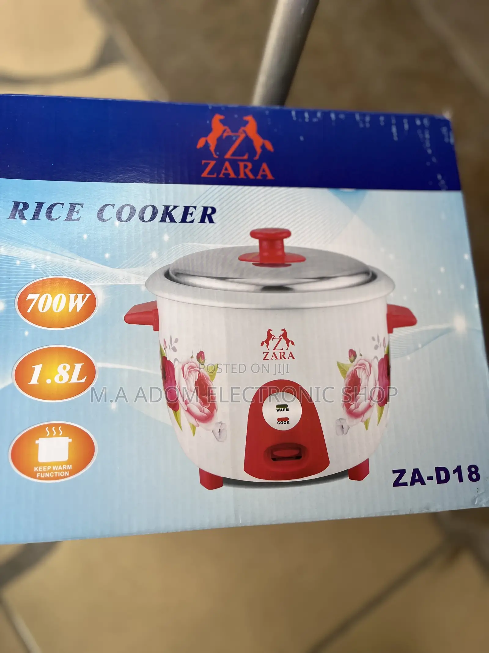 Automatic 1.8 Litre Rice Cooker