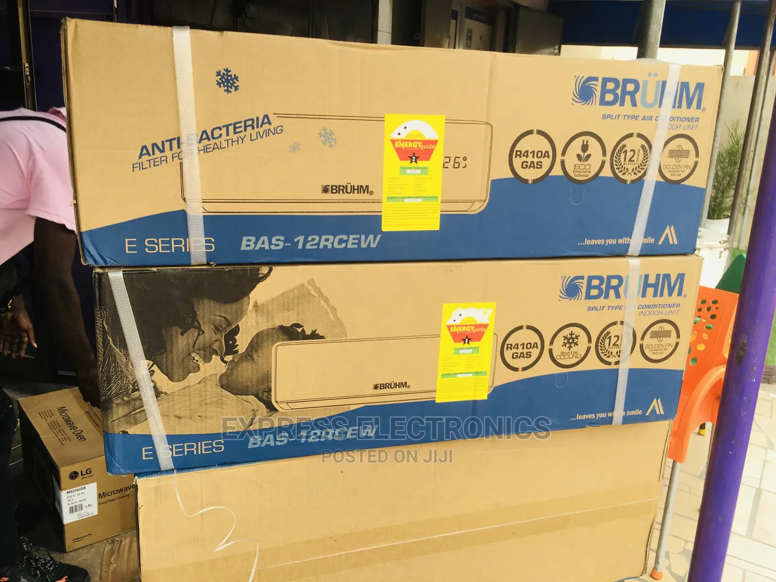 Foreign Standard Bruhm 1.5hp Split Ac System