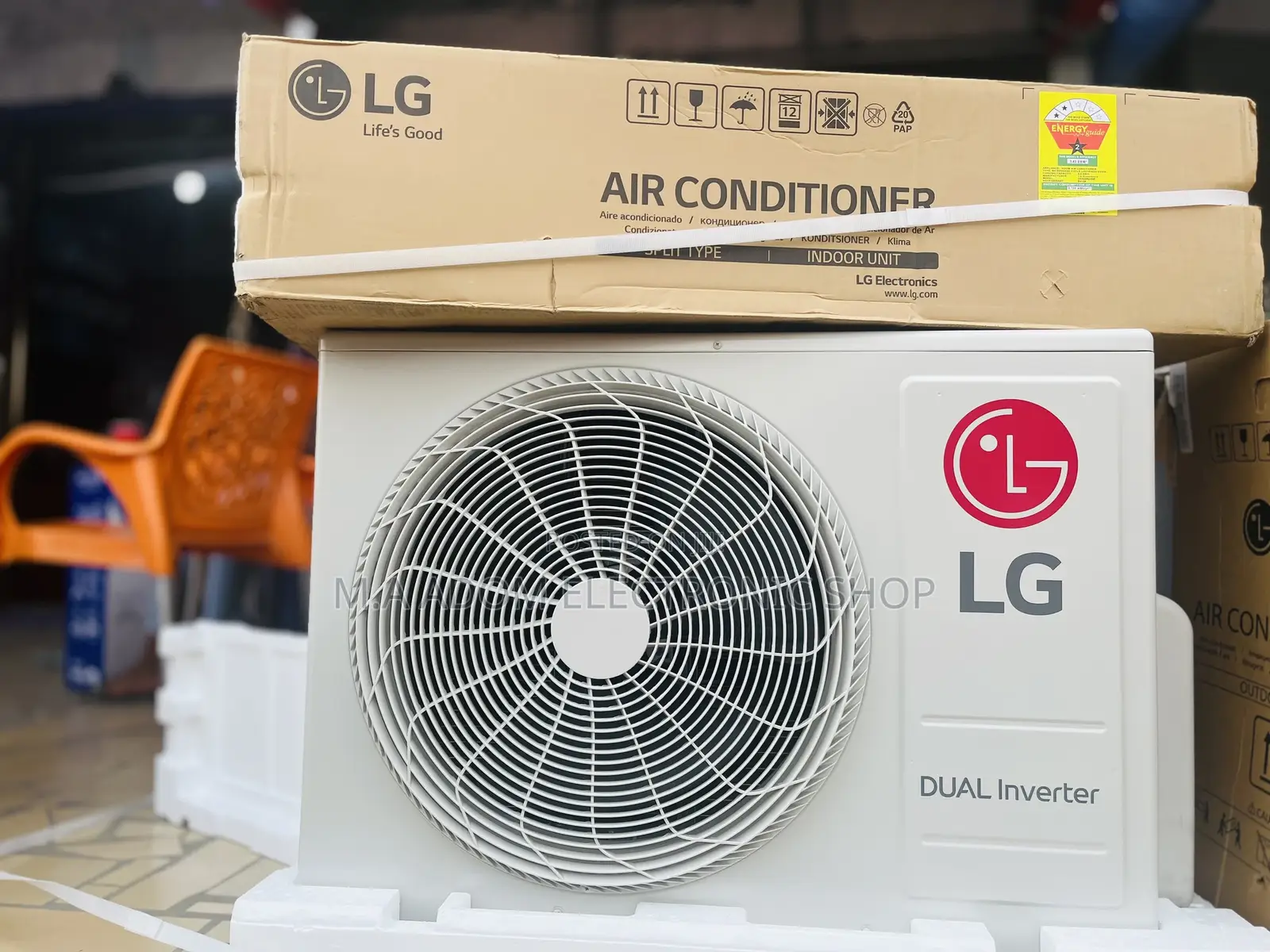 Original 2.5 Split Lg Dual Inverter Air Conditioner