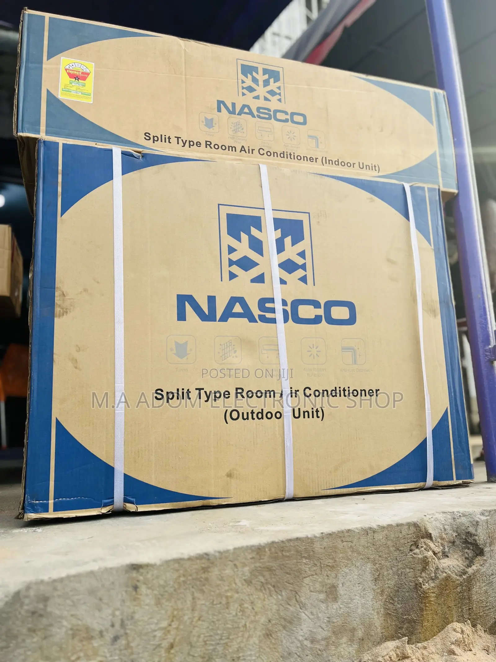 Mirror Premium Design Nasco 2.5 Hp Split AC