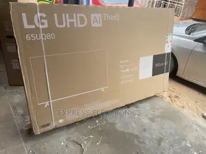 65”UQ8000 Foreign Standard UHD Smart Tv +Dstv LG