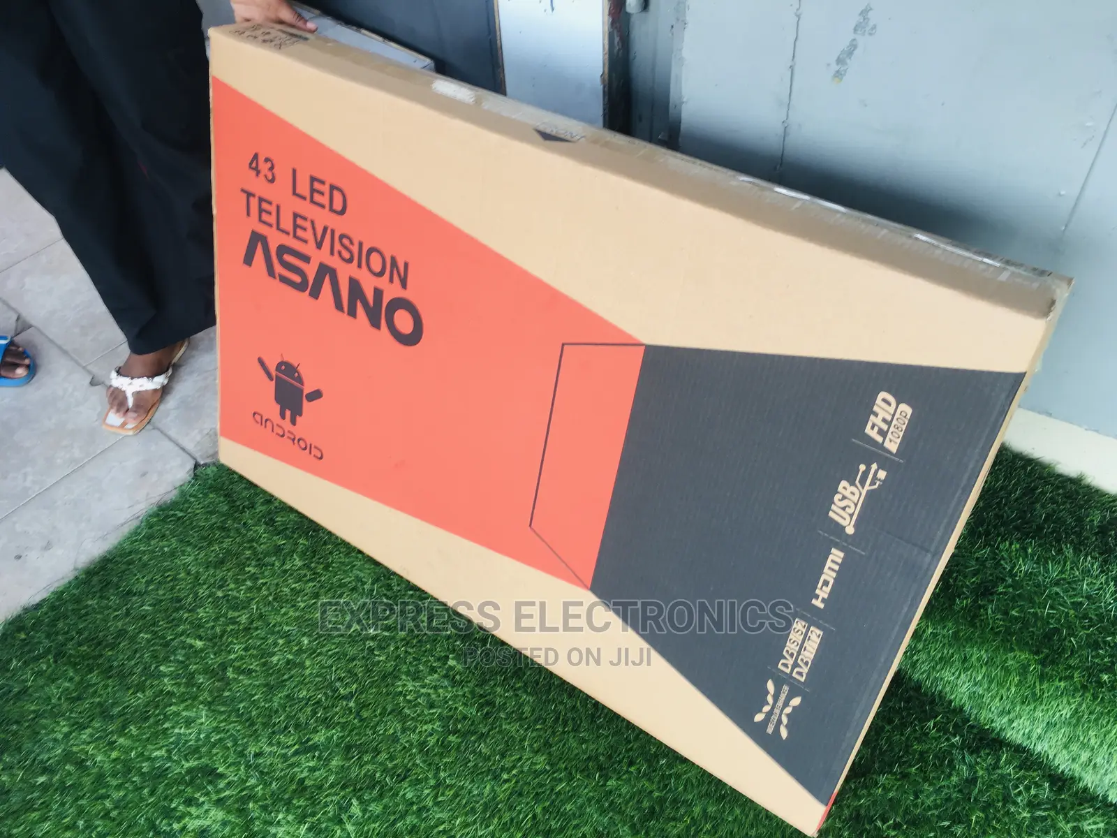 43”LED Television Asano USB Connection Tv
