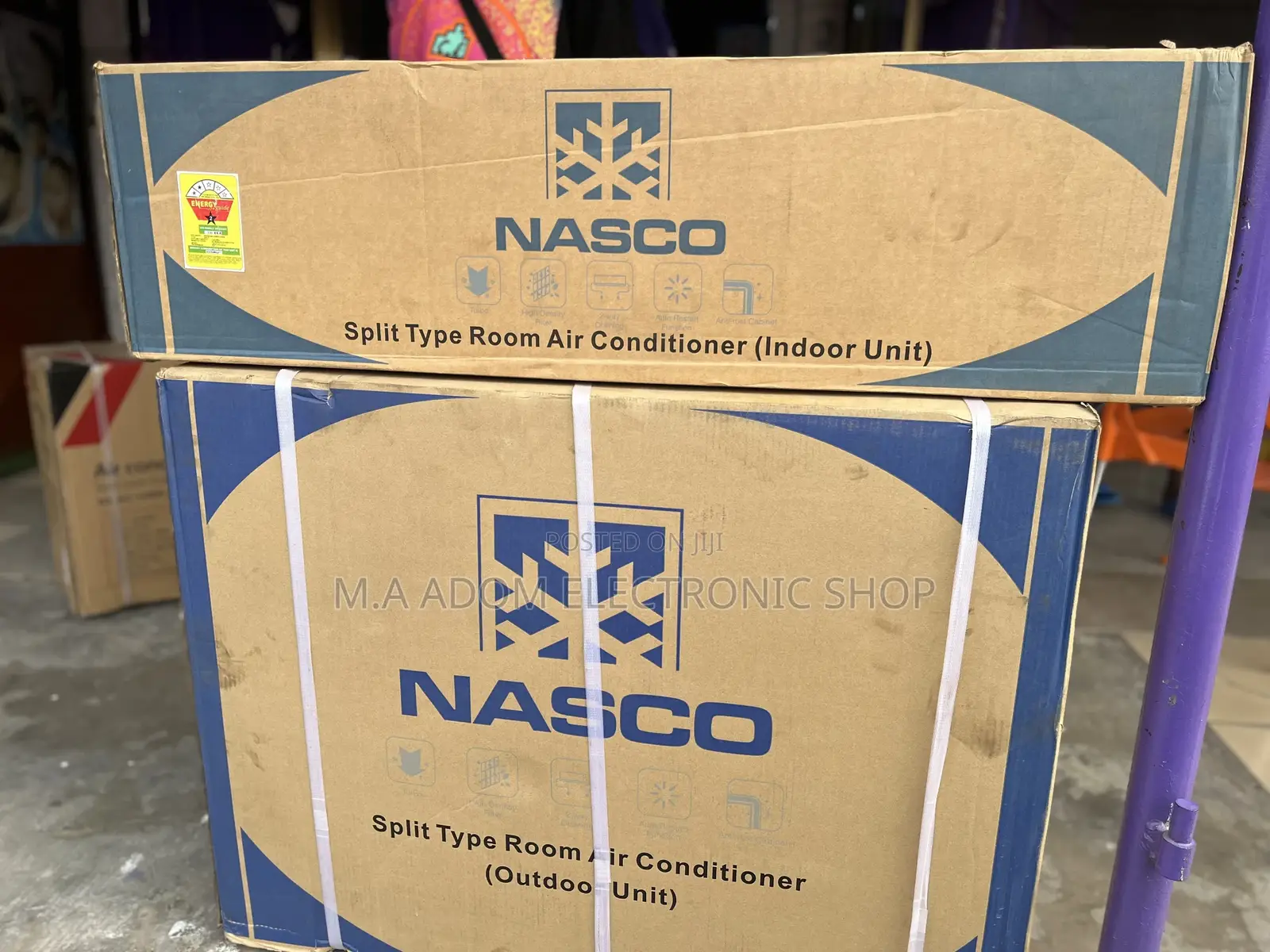 Very Durable With New Mirror Design NASCO 2.5 Hp Split AC