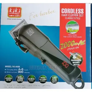 Kiki Rechargeable Cordless Hair Clipper Barbering Machine