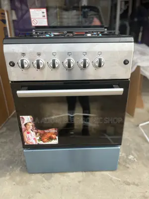 Silver Colour 4 Burner Ferre 60x60 Oven Grill