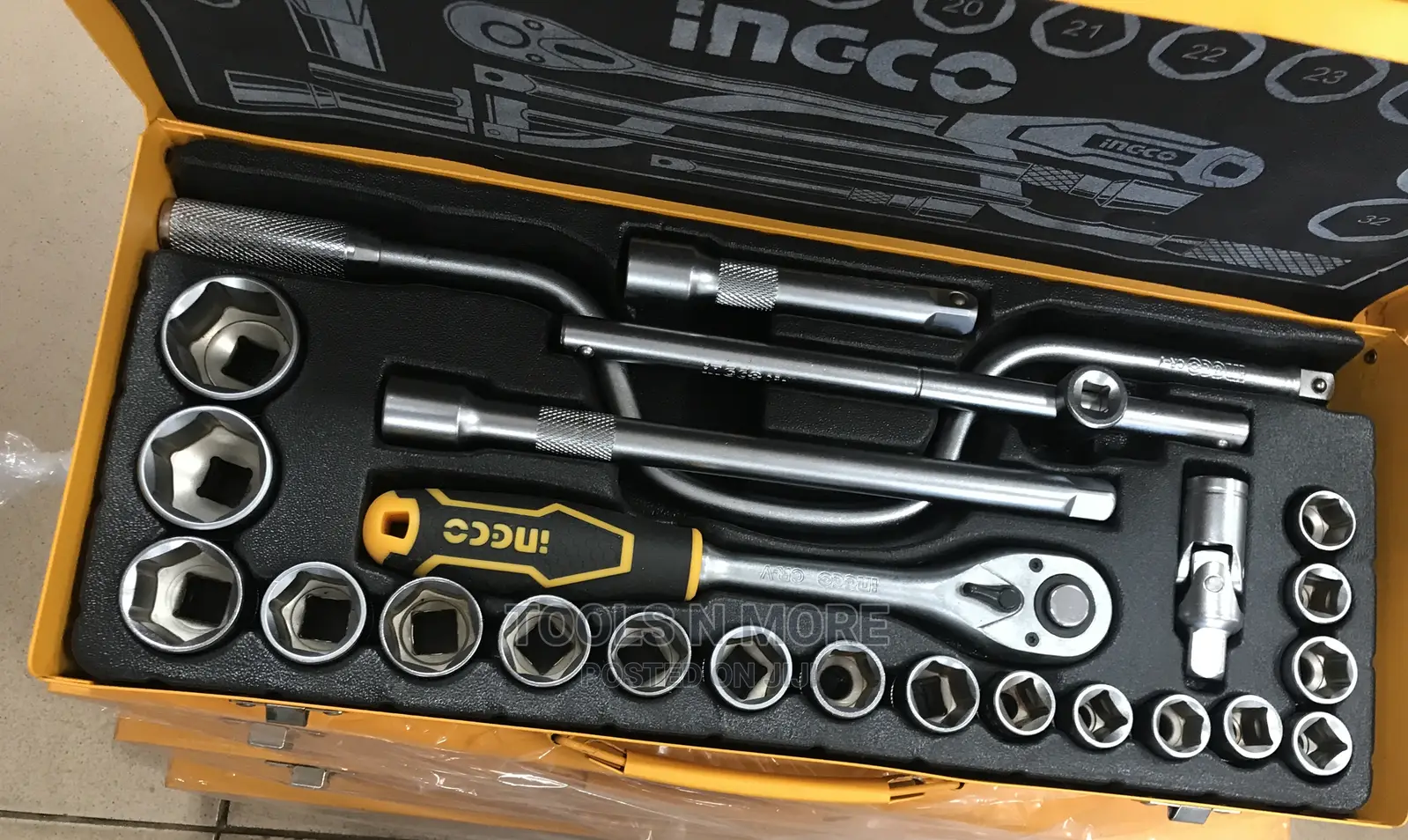 INGCO 24pecs 1/2” Socket Set