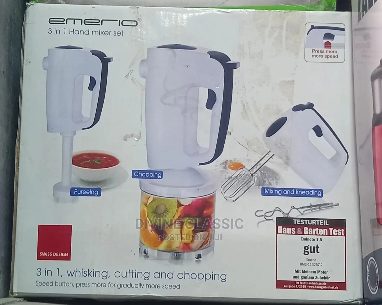 4in1 Emerio Handblender Set