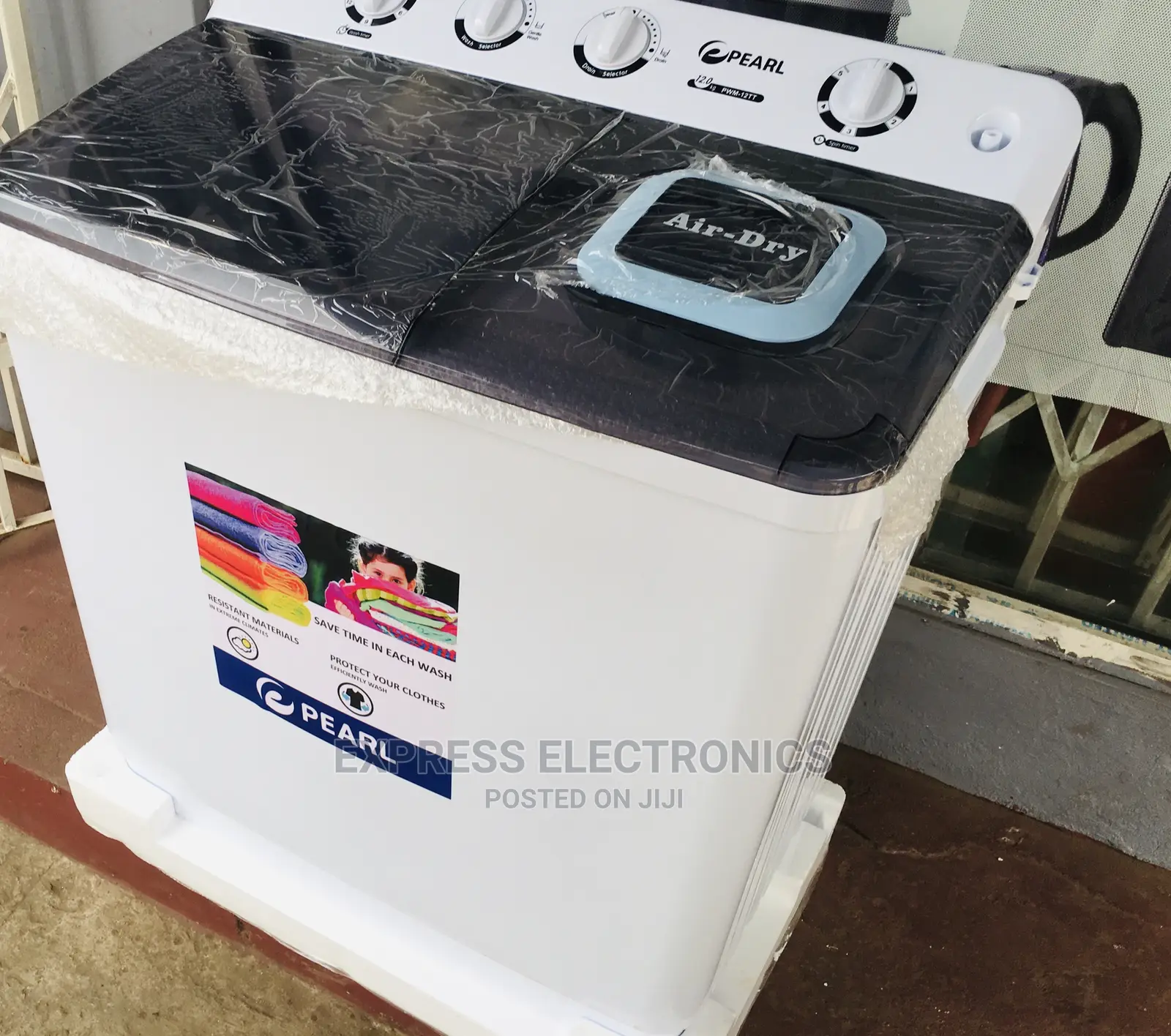 Friendly Budget Pearl 12kg Washingmachine (White)