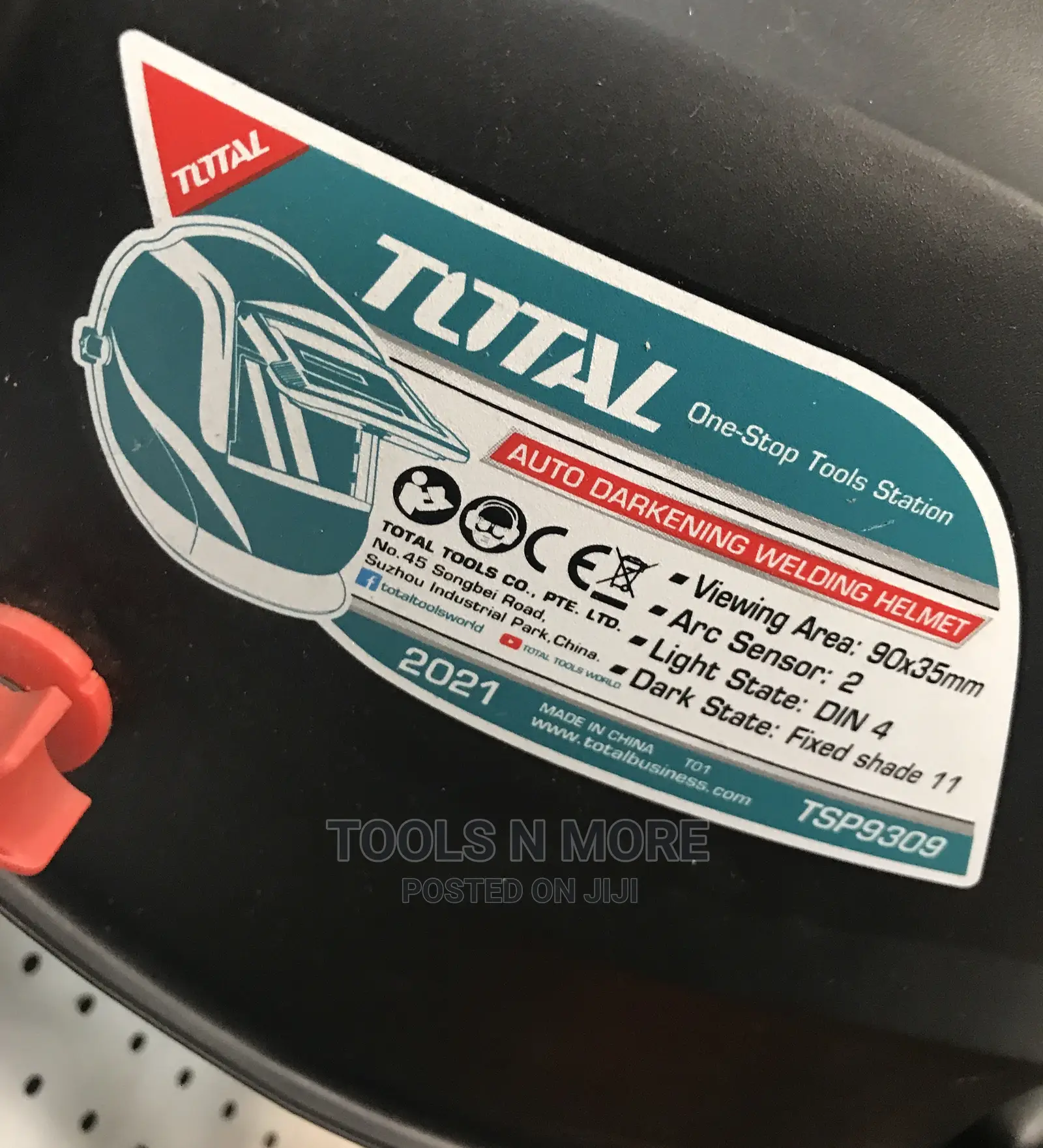 TOTAL Auto Darkening Welding Helmet