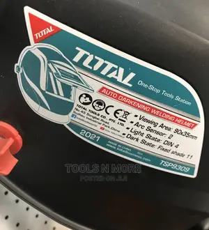 TOTAL Auto Darkening Welding Helmet