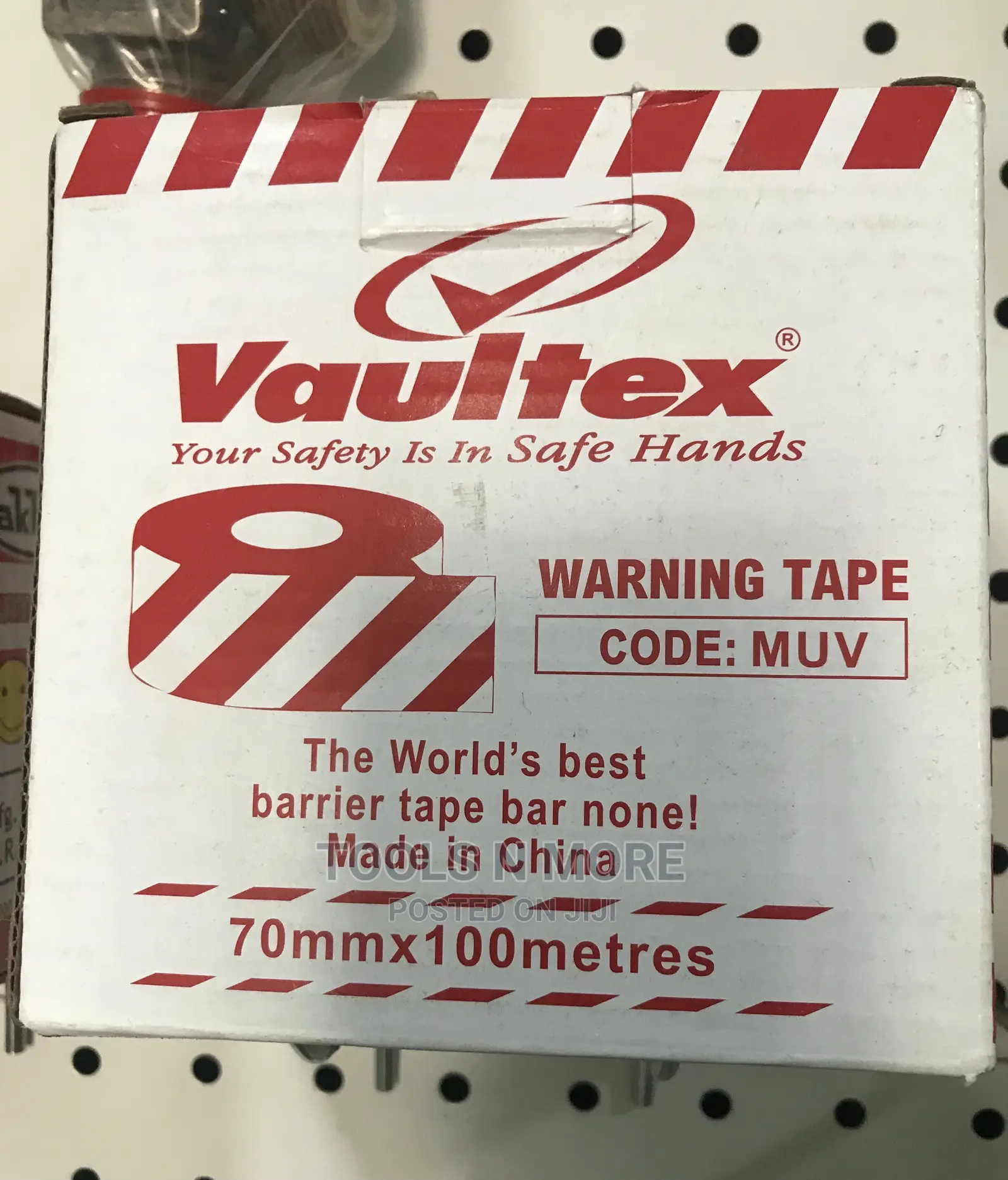 Vaultex Caution Tape 100M