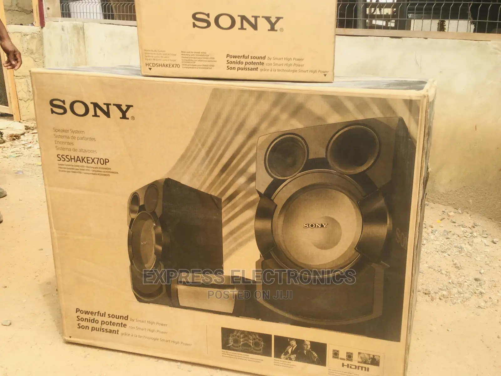 SONY Ssshakex70p High Power Home Audio System With DVD