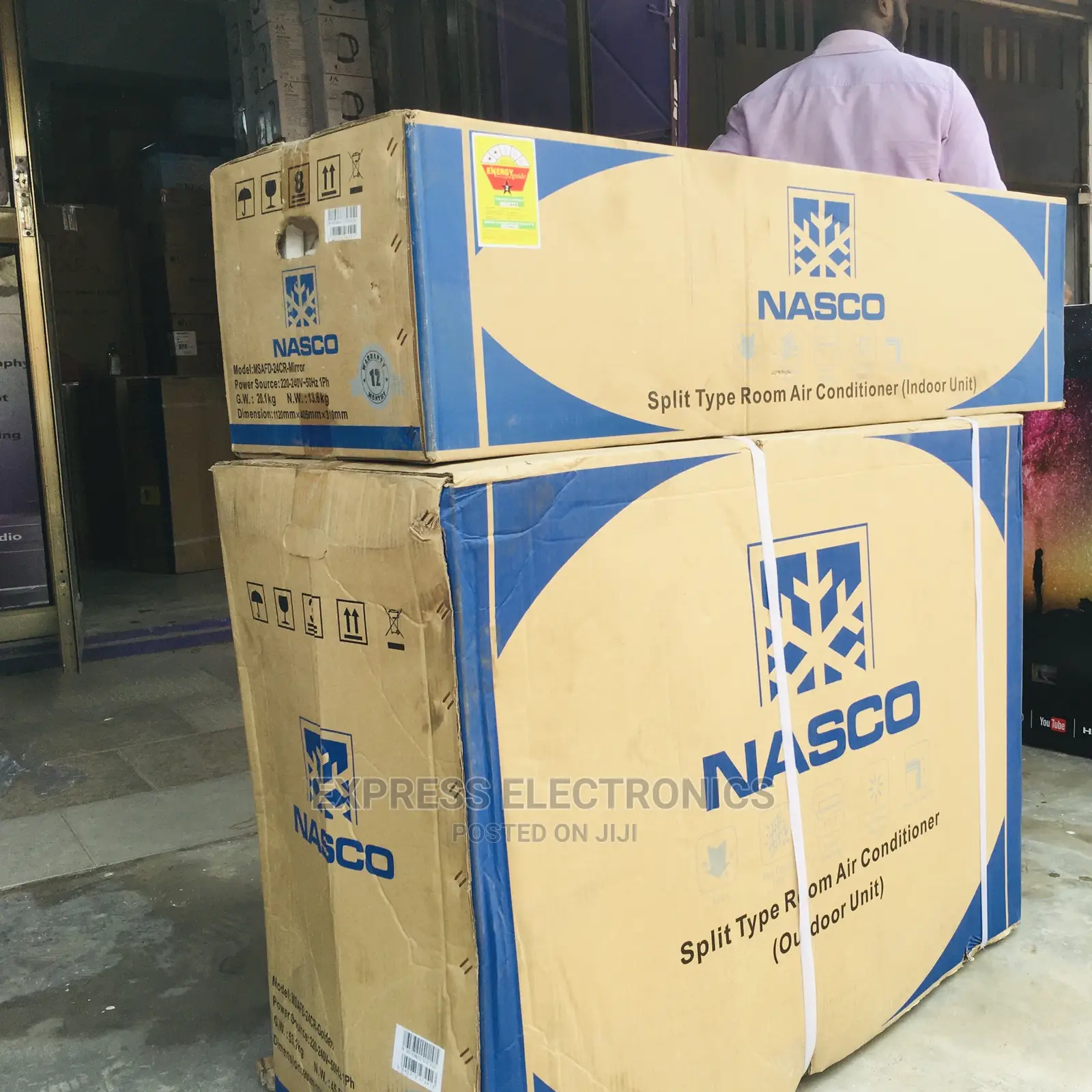 2.0hp Adjustable Temperature Nasco AC Split Mirror Finish