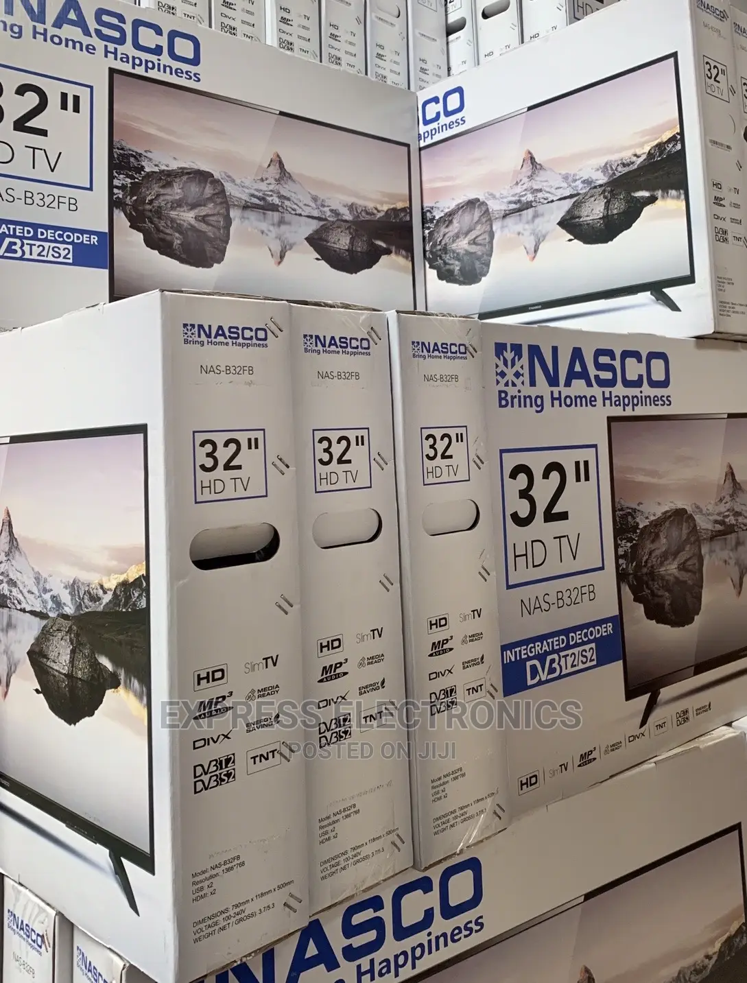Nasco 32”Hd Digital Budget Friendly Nas-B32fbquality Display