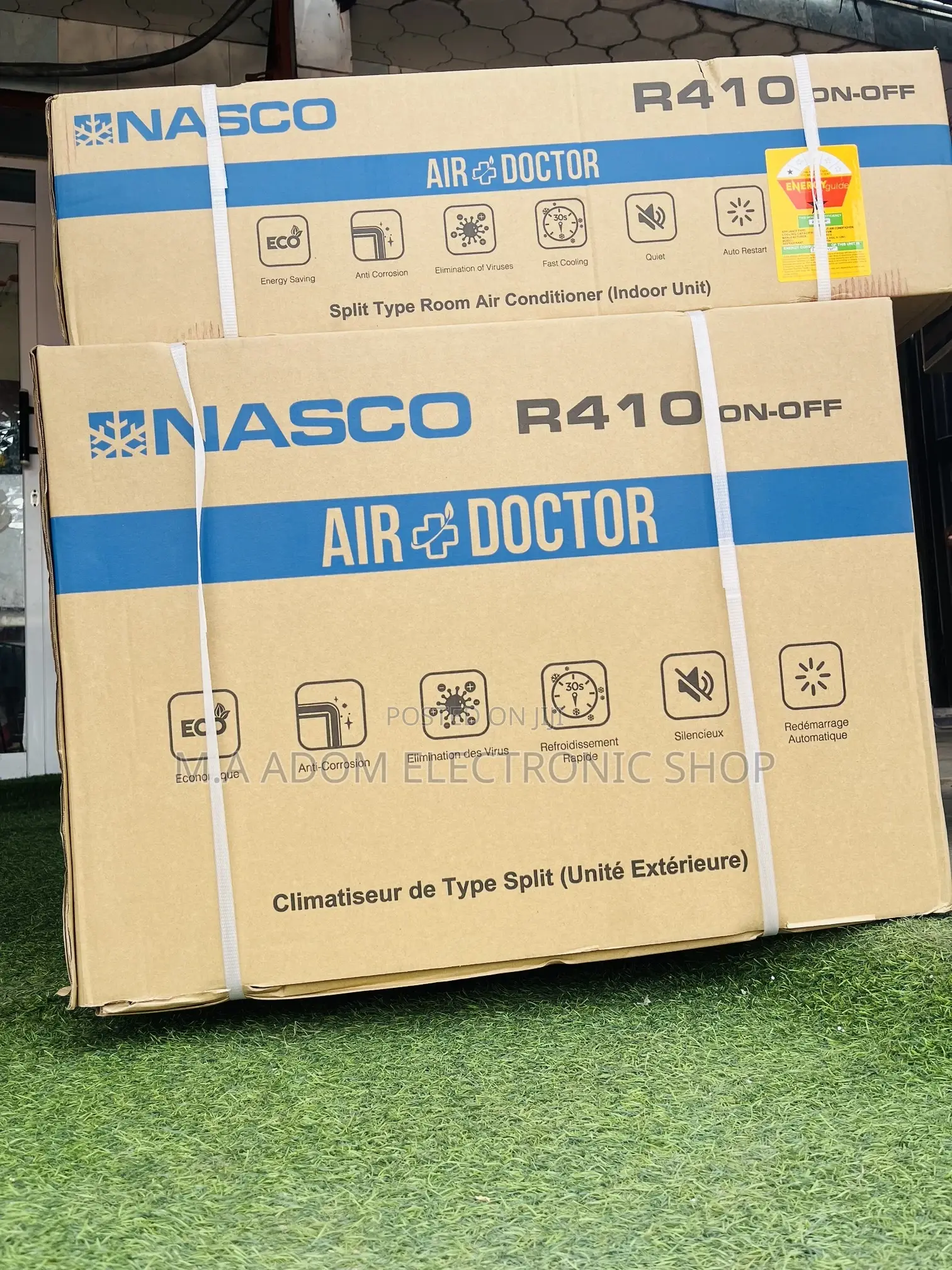 Anti Virus Nasco 1.5 Hp Air Doctor Split Air Conditioner