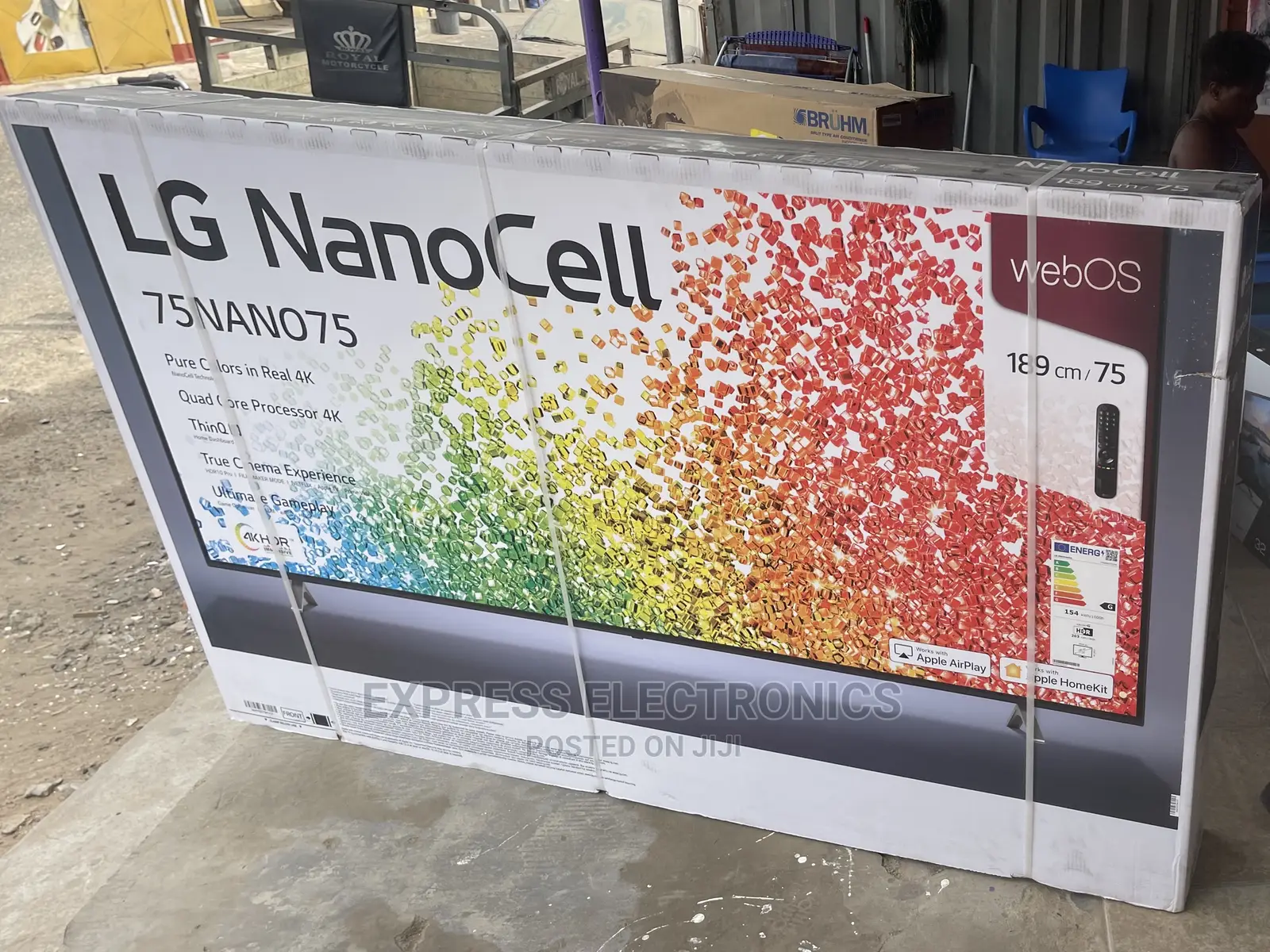 Wide Color Enhancer Nanocell UHD Smart 75”LG Friendly Tv