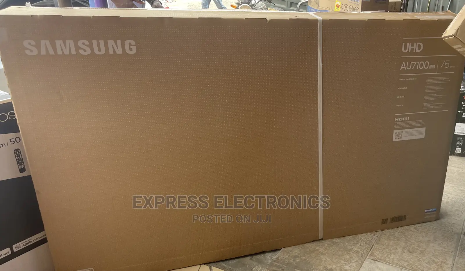 Wide Color Enhancer Samsung 75”UHD Smart Au7172 Tv