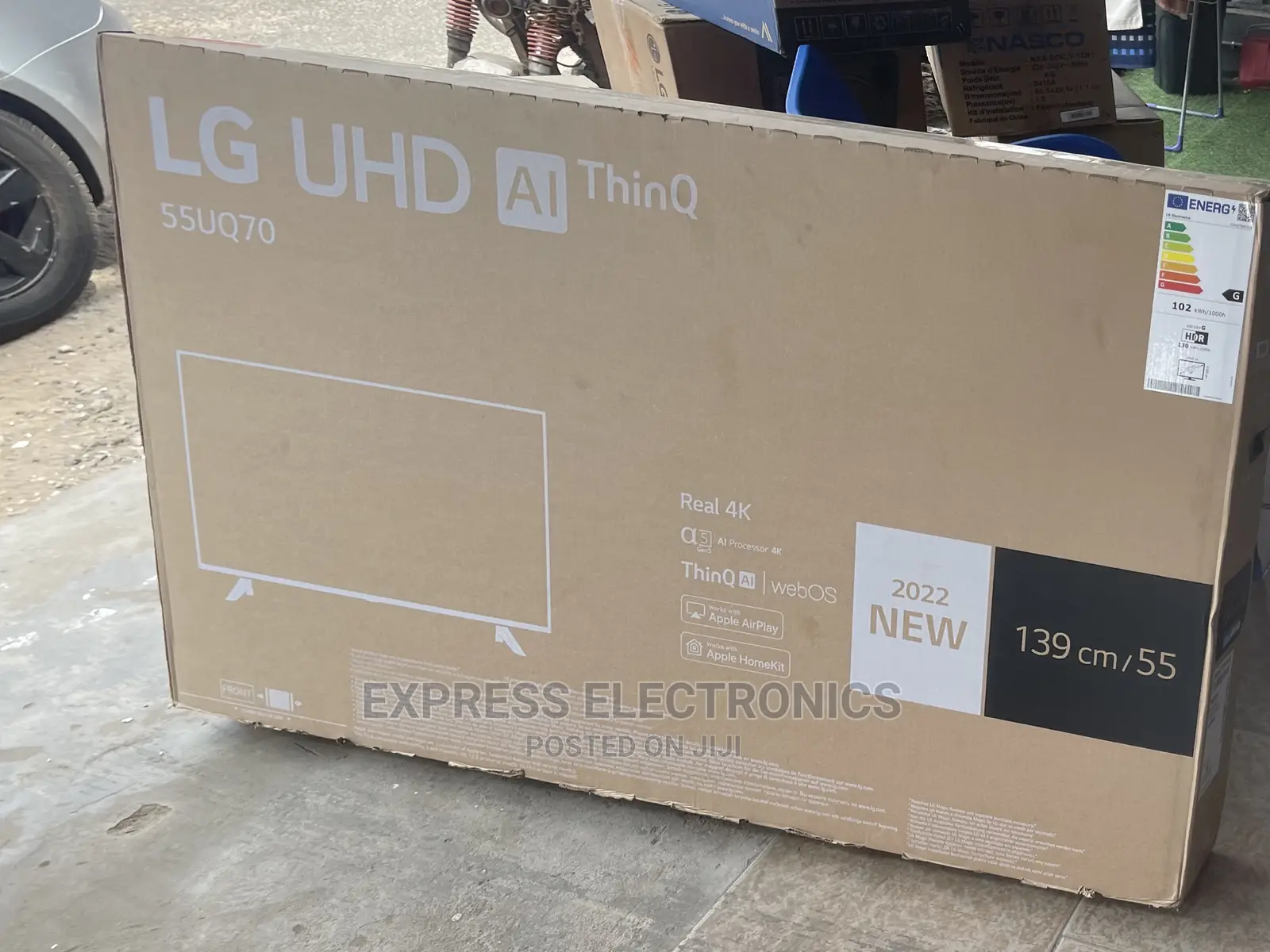 Wide Color Enhancer 55”UQ7000 UHD Smart LG Tv