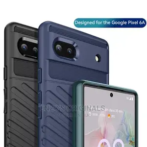 Google Pixel 6A Sleek Protection Case Black