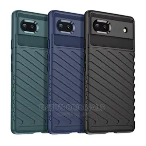 Google Pixel 6A Sleek Protection Case Black