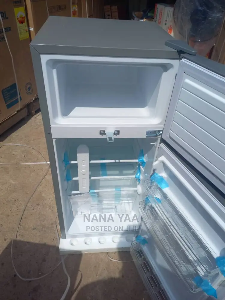 Neon Table Top Double Door Fridge 95 Liters Top Freezer in Dome