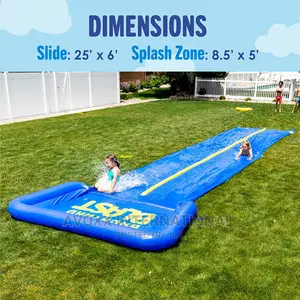 BACKYARD BLAST - 30' Waterslide With Splash Zone Sq-148