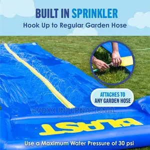 BACKYARD BLAST - 30' Waterslide With Splash Zone Sq-148