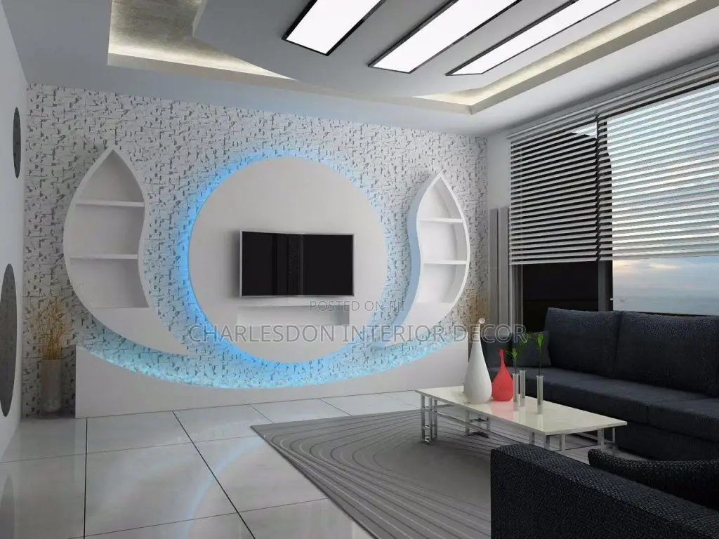 Tv Stand Designer and Ceiling Installation