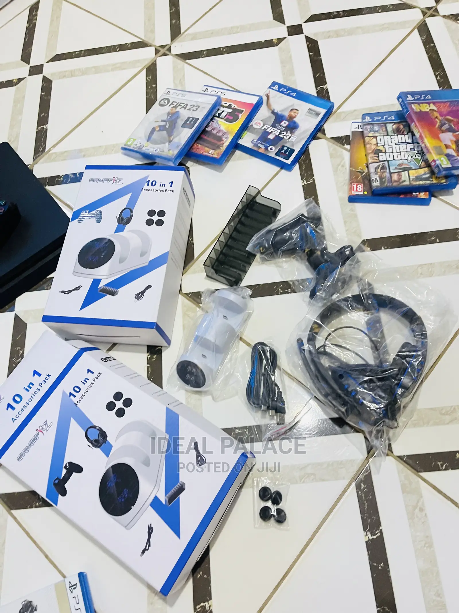 10 in 1 Playstation 5 Accessories Pack